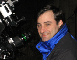 Matthias Bopp am Teleskop